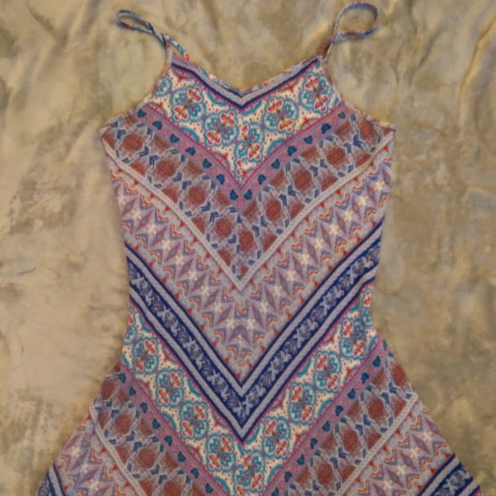 Pink Rose size Small short Summer Dress